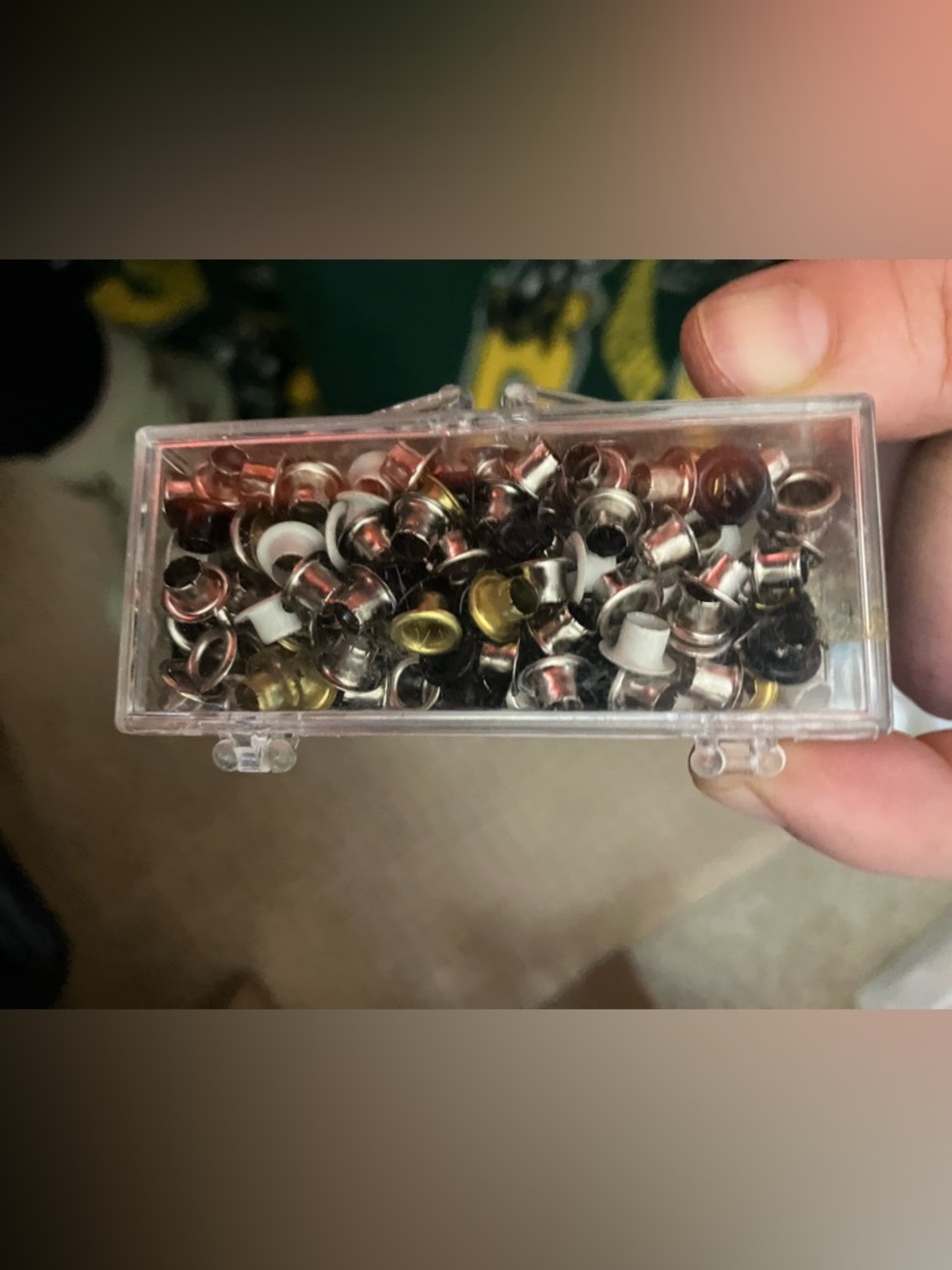 Metallic color beads
